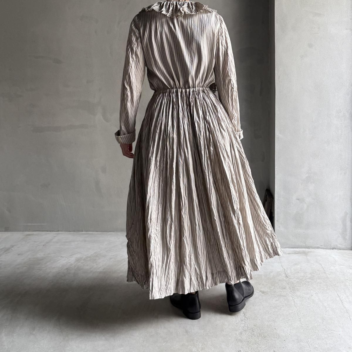 <img class='new_mark_img1' src='https://img.shop-pro.jp/img/new/icons13.gif' style='border:none;display:inline;margin:0px;padding:0px;width:auto;' />CHRISTIAN PEAU CP L/S FLARE 05 OPʥꥹ ݡ ԡNAVY STRIPE