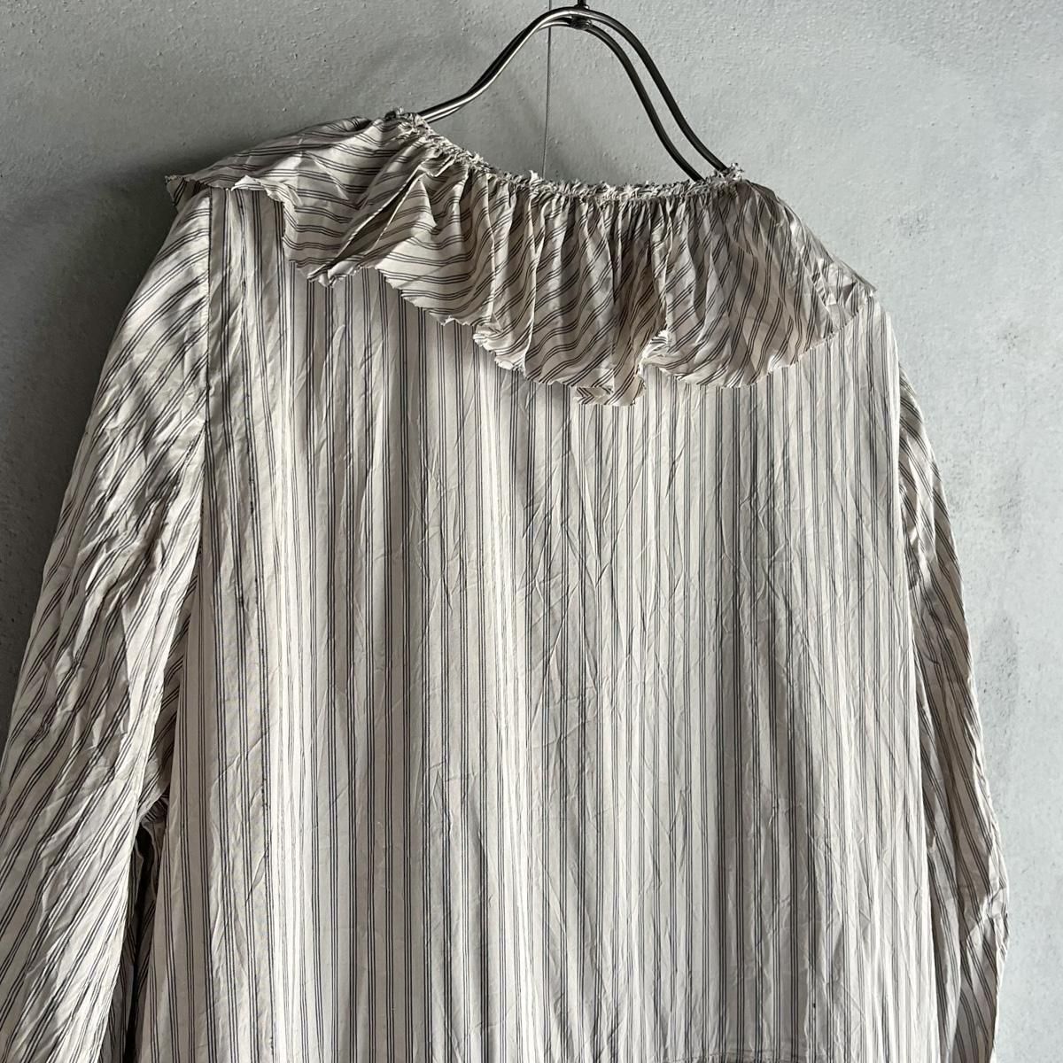 <img class='new_mark_img1' src='https://img.shop-pro.jp/img/new/icons13.gif' style='border:none;display:inline;margin:0px;padding:0px;width:auto;' />CHRISTIAN PEAU CP L/S FLARE 05 OPʥꥹ ݡ ԡNAVY STRIPE