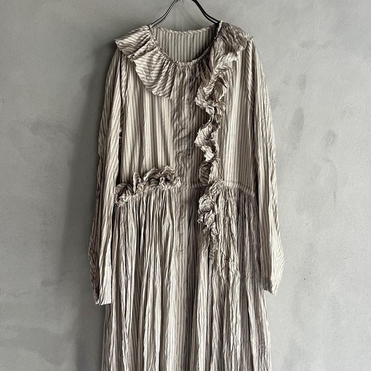 <img class='new_mark_img1' src='https://img.shop-pro.jp/img/new/icons13.gif' style='border:none;display:inline;margin:0px;padding:0px;width:auto;' />CHRISTIAN PEAU CP L/S FLARE 05 OPʥꥹ ݡ ԡNAVY STRIPE