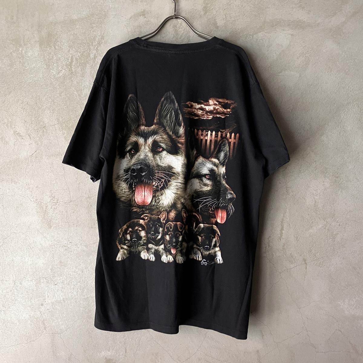 <img class='new_mark_img1' src='https://img.shop-pro.jp/img/new/icons13.gif' style='border:none;display:inline;margin:0px;padding:0px;width:auto;' /> ѡɤβ² ץ TġVintage Dog Print T-shirts