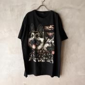 <img class='new_mark_img1' src='https://img.shop-pro.jp/img/new/icons13.gif' style='border:none;display:inline;margin:0px;padding:0px;width:auto;' /> ѡɤβ² ץ TġVintage Dog Print T-shirts