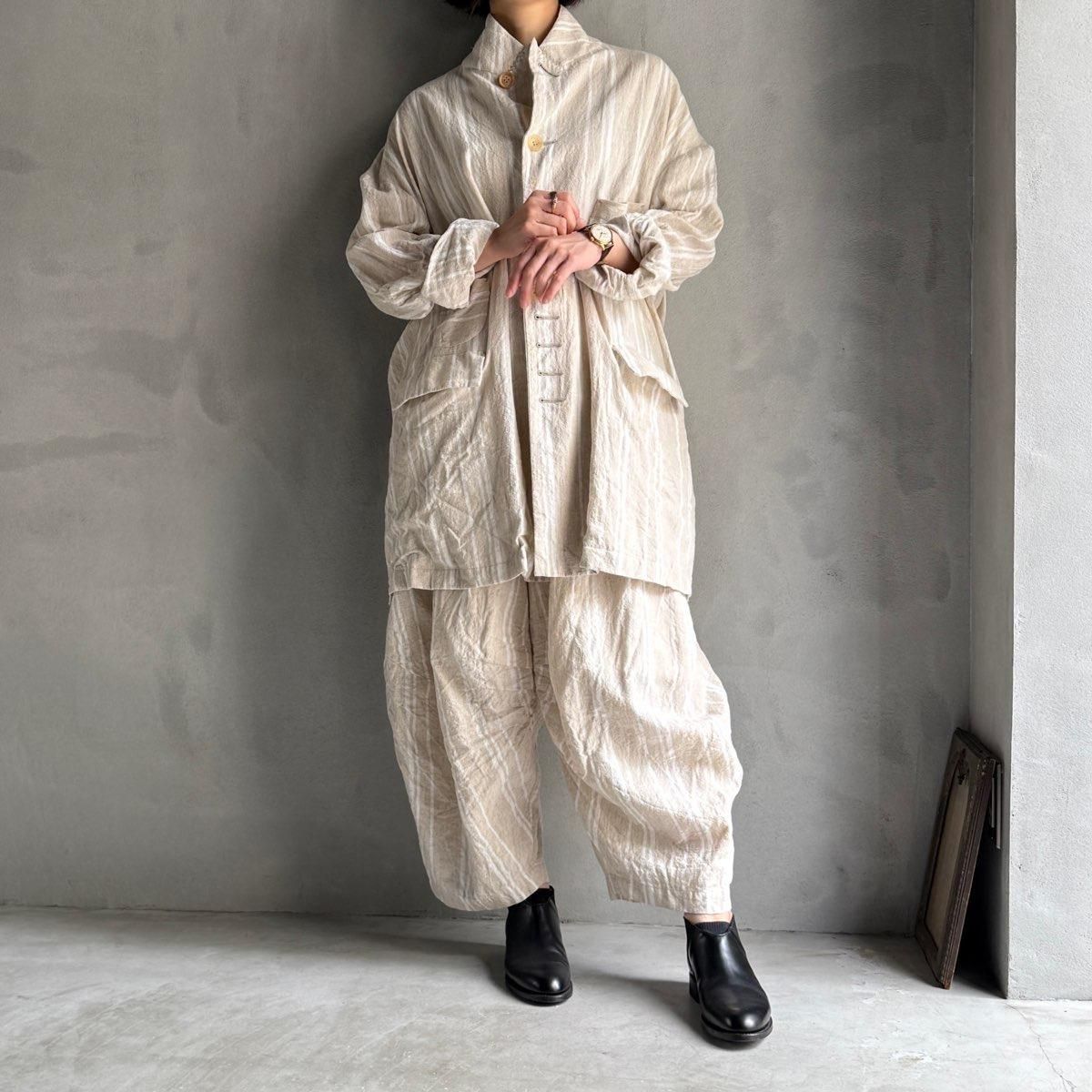 <img class='new_mark_img1' src='https://img.shop-pro.jp/img/new/icons13.gif' style='border:none;display:inline;margin:0px;padding:0px;width:auto;' />HALLELUJAH 3, Veste 19301930ǯ 塼 㥱åȡFLAX STRIPE