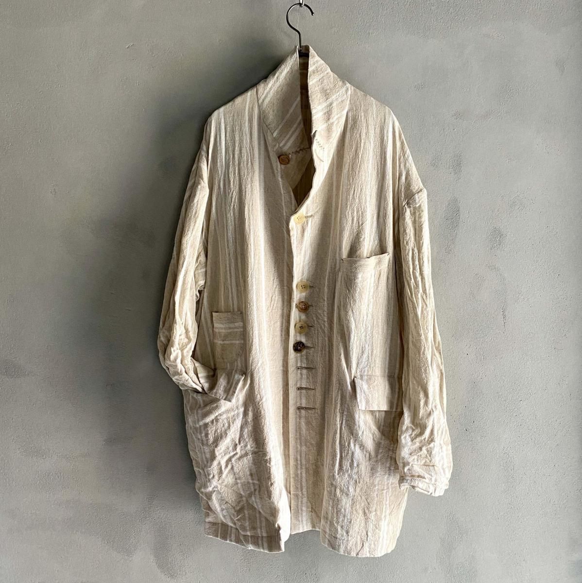 <img class='new_mark_img1' src='https://img.shop-pro.jp/img/new/icons13.gif' style='border:none;display:inline;margin:0px;padding:0px;width:auto;' />HALLELUJAH 3, Veste 19301930ǯ 塼 㥱åȡFLAX STRIPE