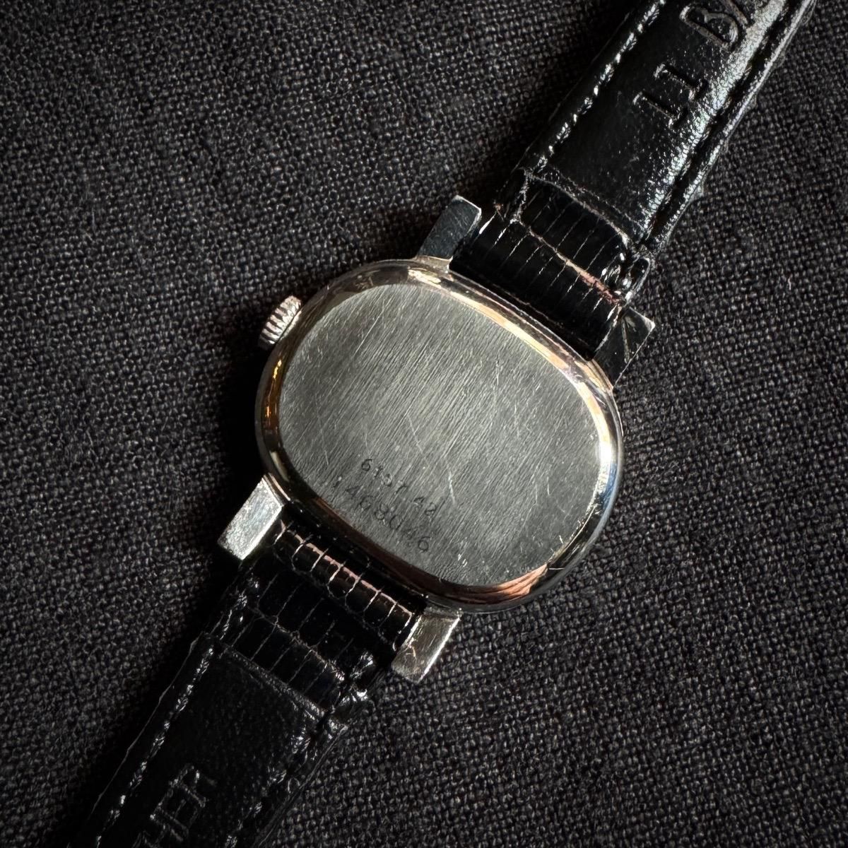 Jaeger Le Coultre（ジャガー・ルクルト）Oval Case グレー文字盤 純正