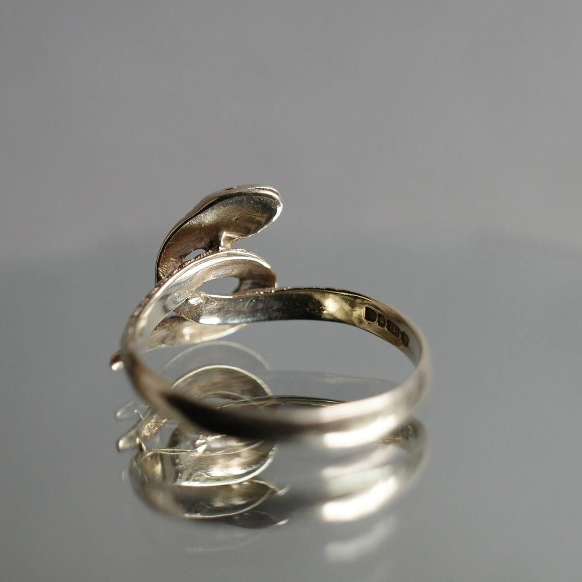 1979年 9金 スネーク リング（c.1979 9KYG Snake Ring）- JeJe PIANO