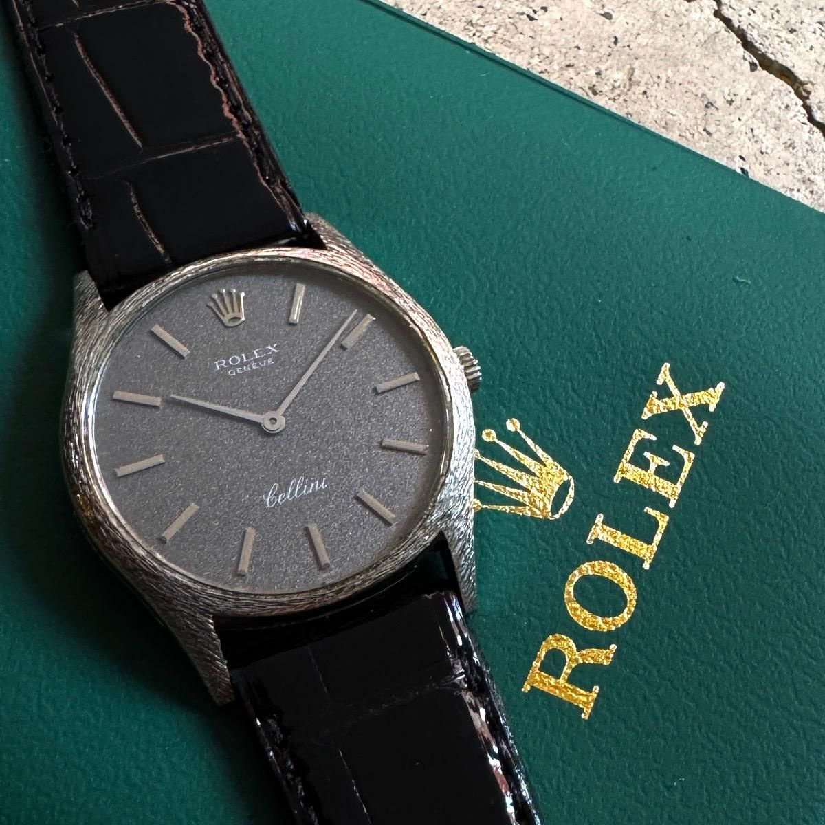<img class='new_mark_img1' src='https://img.shop-pro.jp/img/new/icons13.gif' style='border:none;display:inline;margin:0px;padding:0px;width:auto;' />ROLEX CELLINIʥå ꡼ˡ18KWG 