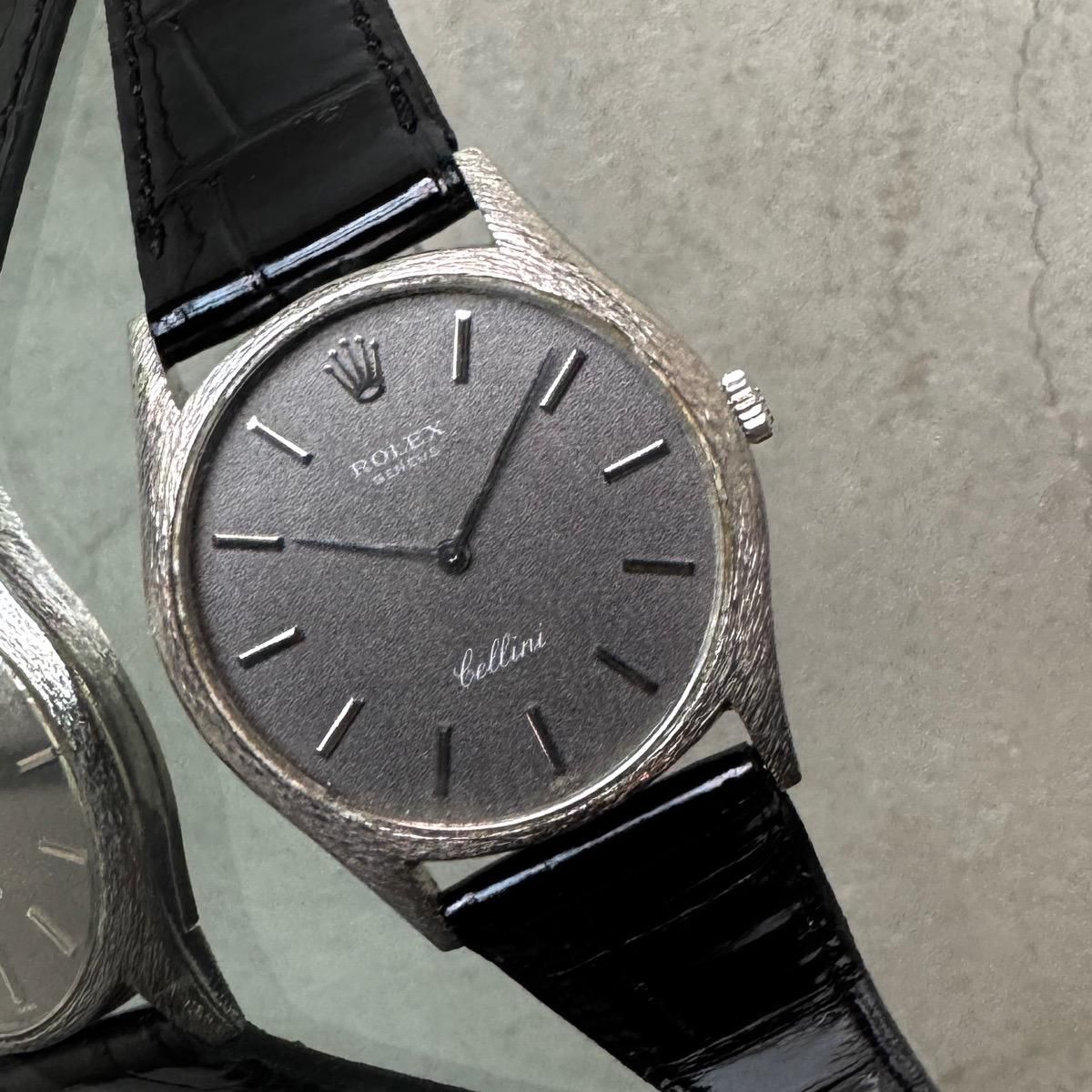 <img class='new_mark_img1' src='https://img.shop-pro.jp/img/new/icons13.gif' style='border:none;display:inline;margin:0px;padding:0px;width:auto;' />ROLEX CELLINIʥå ꡼ˡ18KWG 