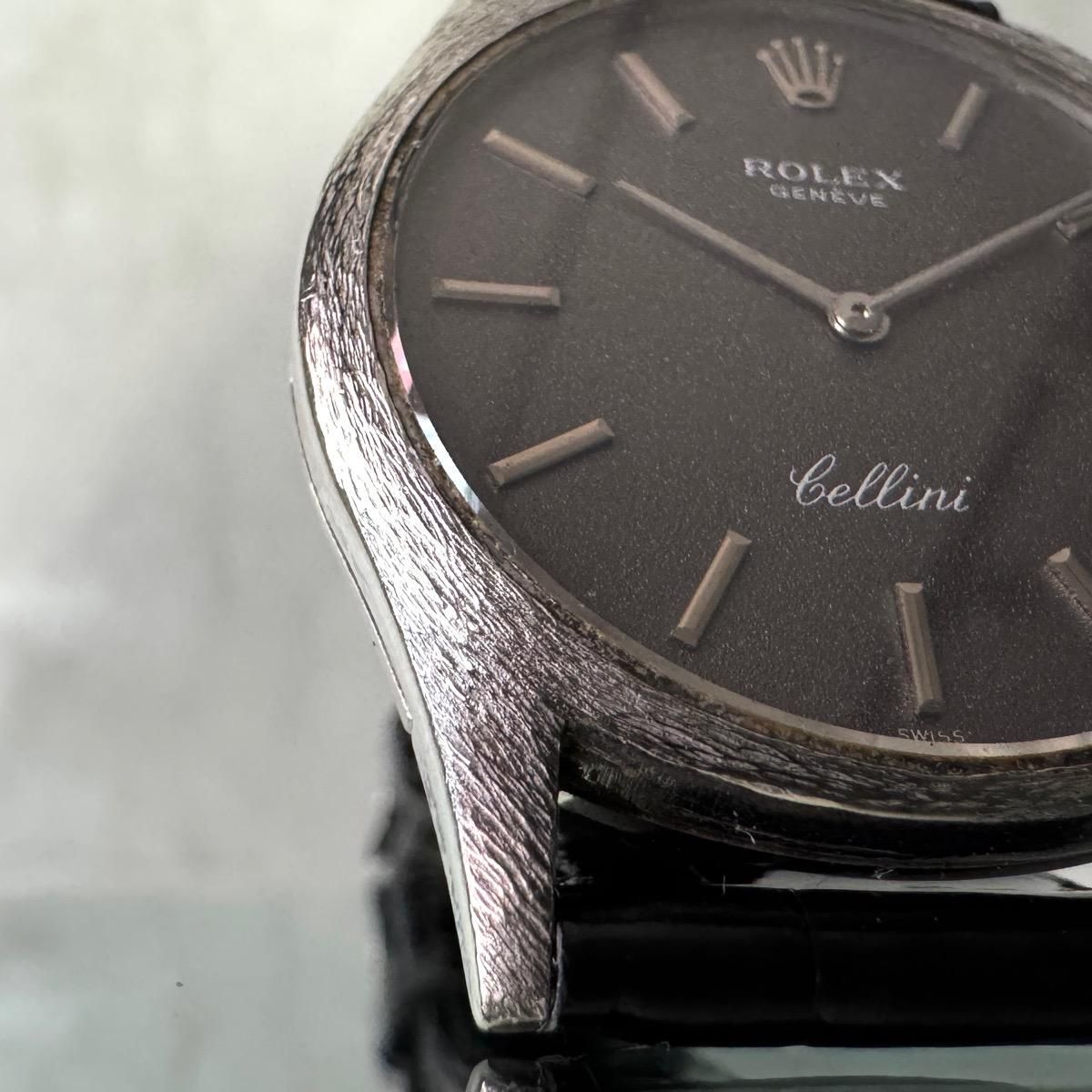 <img class='new_mark_img1' src='https://img.shop-pro.jp/img/new/icons13.gif' style='border:none;display:inline;margin:0px;padding:0px;width:auto;' />ROLEX CELLINIʥå ꡼ˡ18KWG 