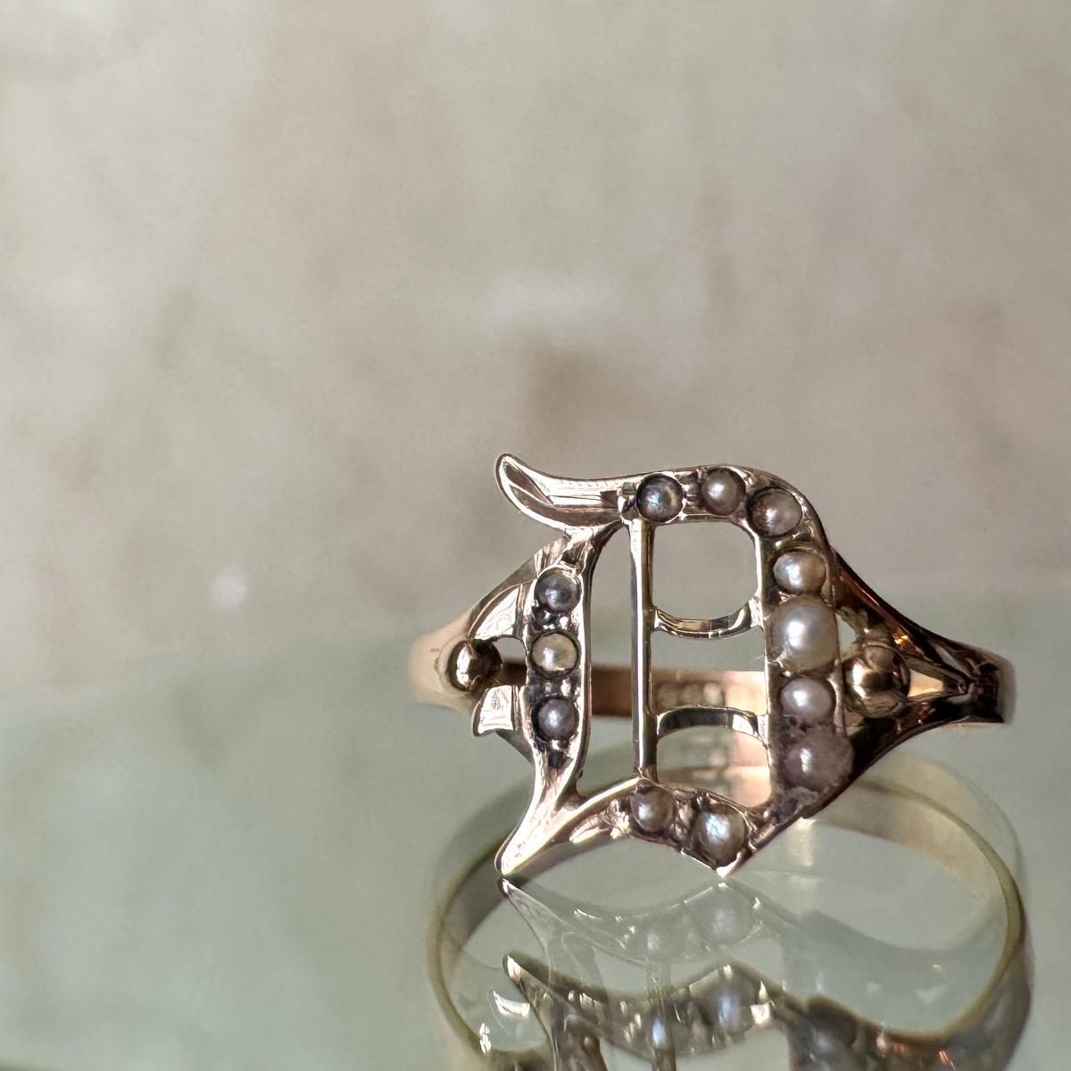 ɥǥ 9 ѡ ˥󥰡9K Pearl Ring