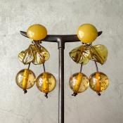 1960ǯ ե ١饤 ꡼ 󥰡French Bakelite Cherry Earrings