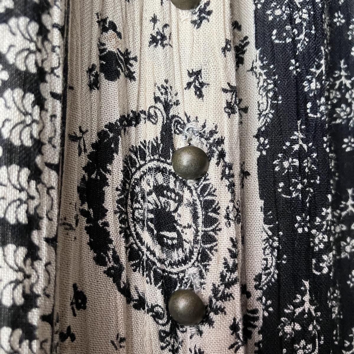 U.S. ơ  ޥѥ 󥰥ȡIndian Vintage Multi Pattern Gathered Skirt