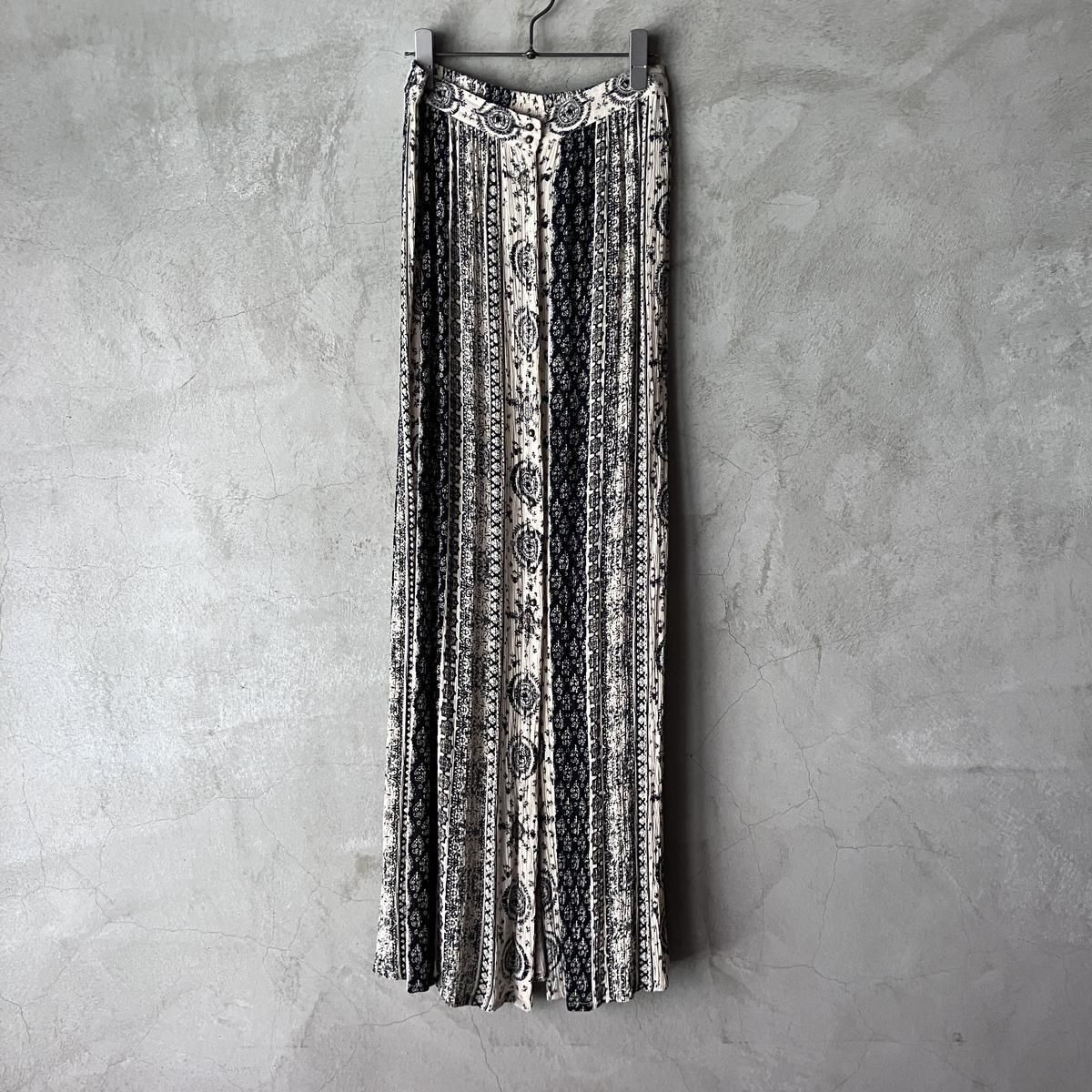 U.S. ơ  ޥѥ 󥰥ȡIndian Vintage Multi Pattern Gathered Skirt