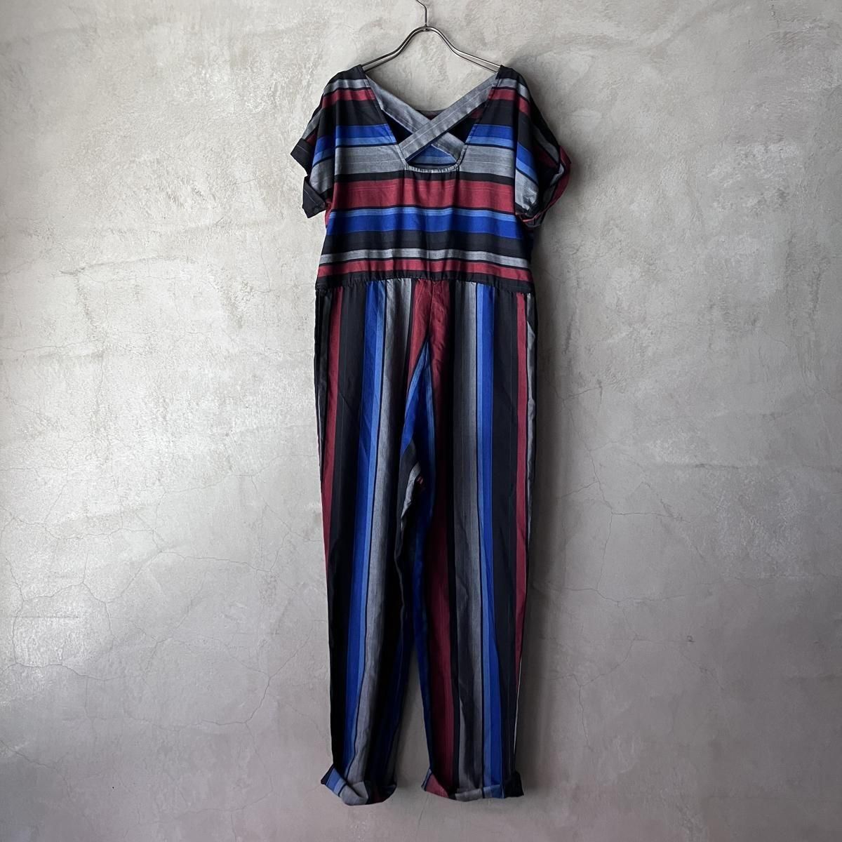 <img class='new_mark_img1' src='https://img.shop-pro.jp/img/new/icons13.gif' style='border:none;display:inline;margin:0px;padding:0px;width:auto;' />U.S. ơ ȥ饤סܡ 륤Vintage Striped and Striped All-in-One
