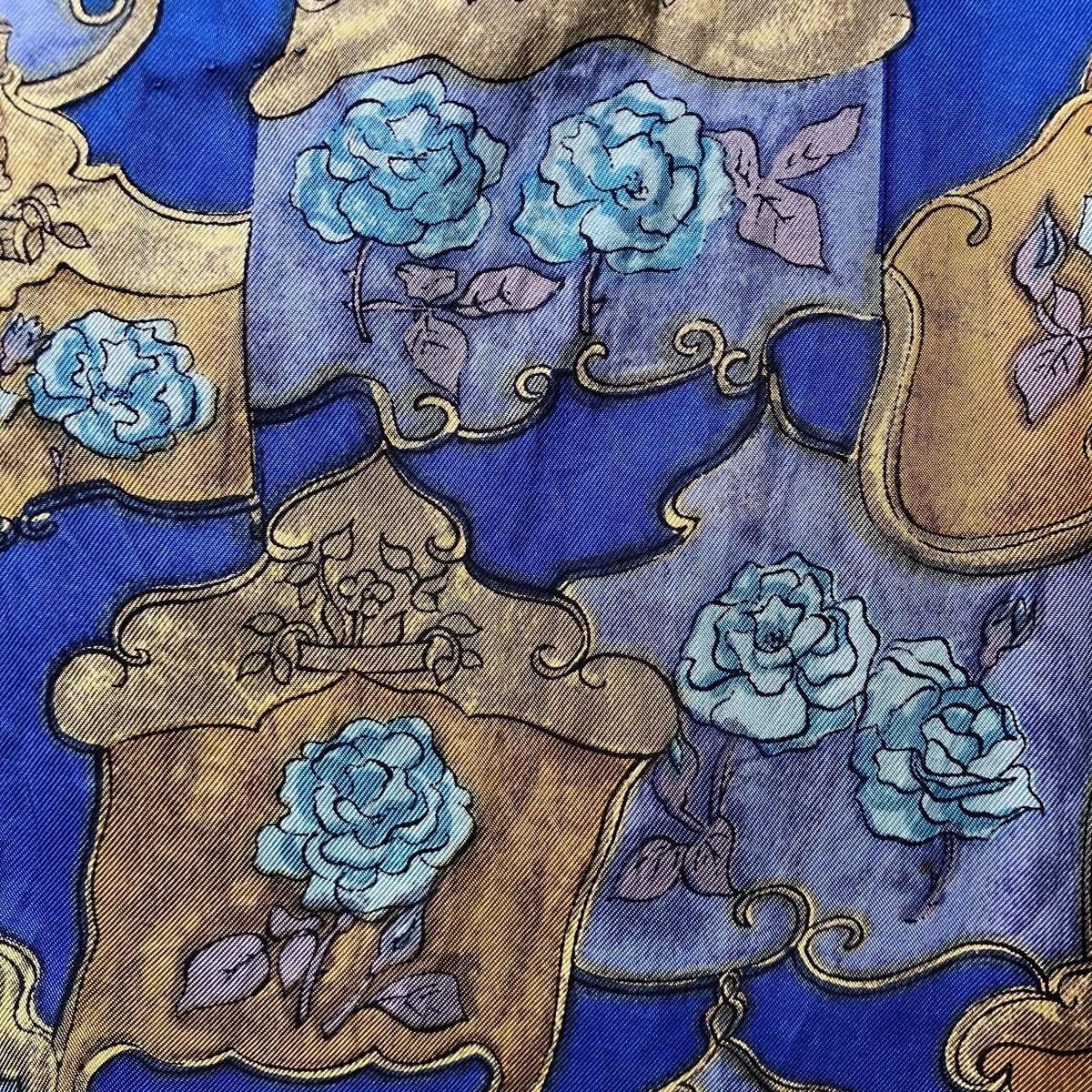 ե ơ 륯 鯥ץ ɥ쥹French Vintage Silk Rose Print Dress