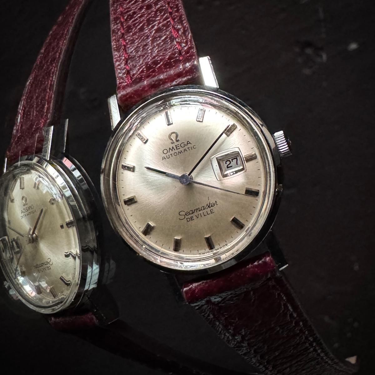 <img class='new_mark_img1' src='https://img.shop-pro.jp/img/new/icons13.gif' style='border:none;display:inline;margin:0px;padding:0px;width:auto;' />OMEGA SEAMASTER DE VILLE ʥᥬ ޥ ǥӥ˴27mm