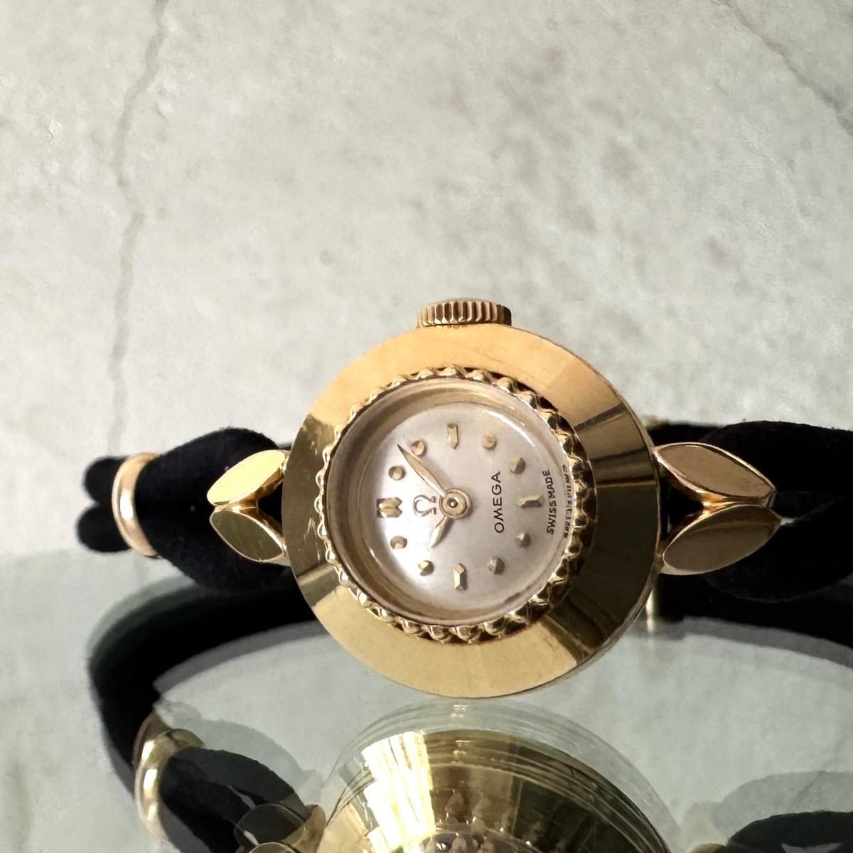 OMEGA（オメガ） 18KYG 希少デザイン ドットインデックス - JeJe PIANO