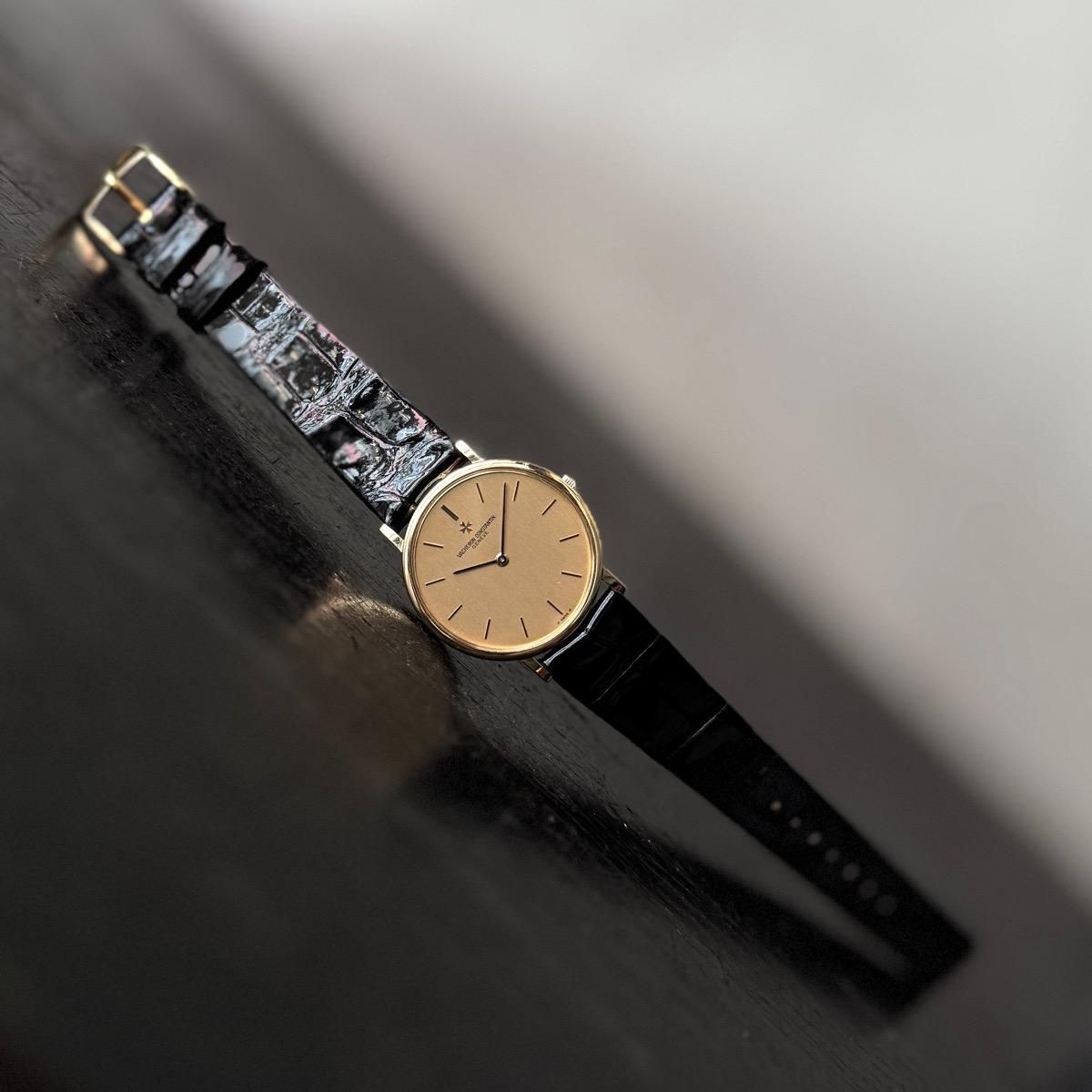 <img class='new_mark_img1' src='https://img.shop-pro.jp/img/new/icons13.gif' style='border:none;display:inline;margin:0px;padding:0px;width:auto;' />VACHERON CONSTANTIN   󥹥󥿥 18KYG 饦ɥ 18K٥