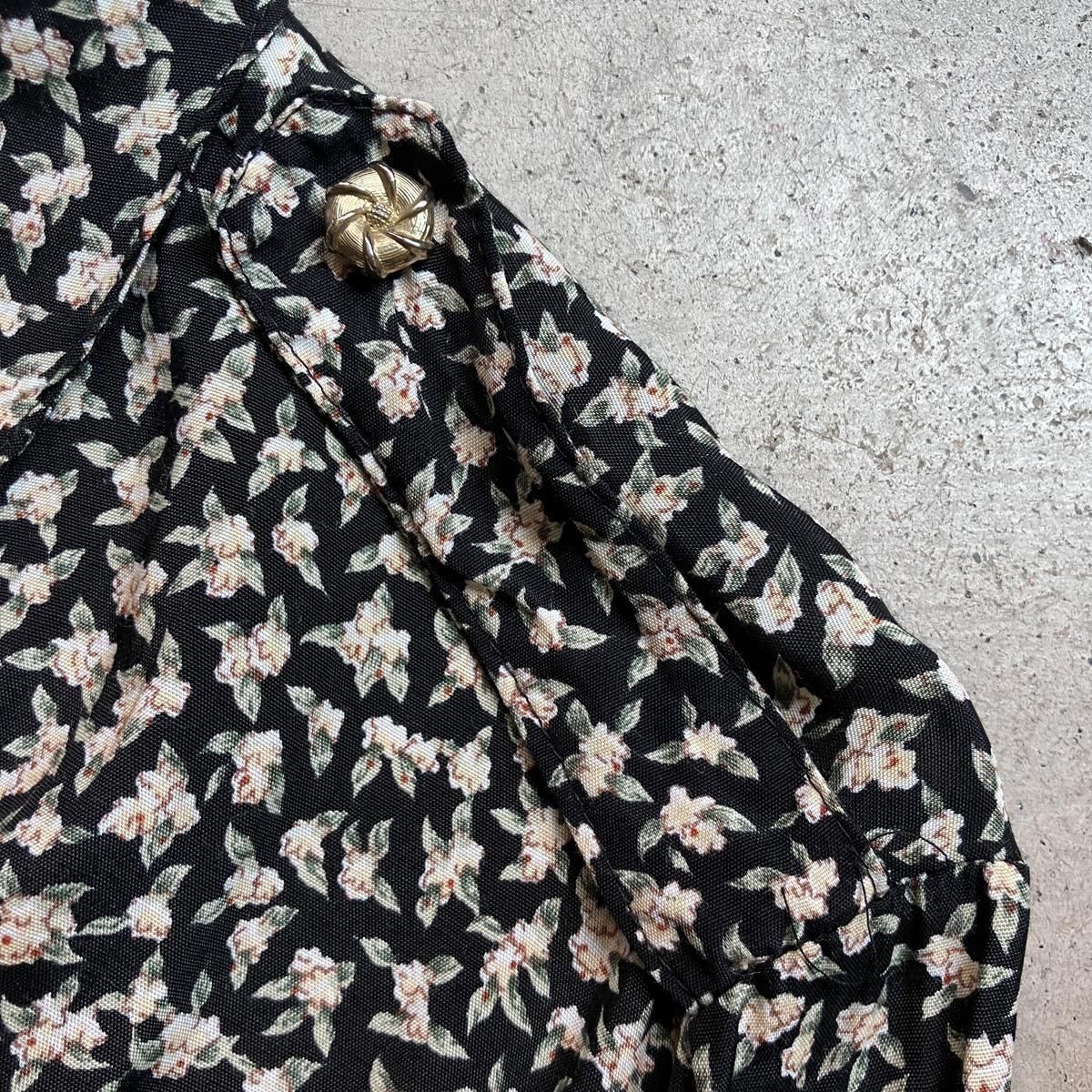 <img class='new_mark_img1' src='https://img.shop-pro.jp/img/new/icons13.gif' style='border:none;display:inline;margin:0px;padding:0px;width:auto;' />U.S. ơ եץ ĥɥ쥹Vintage Flower Print Shirt Dress
