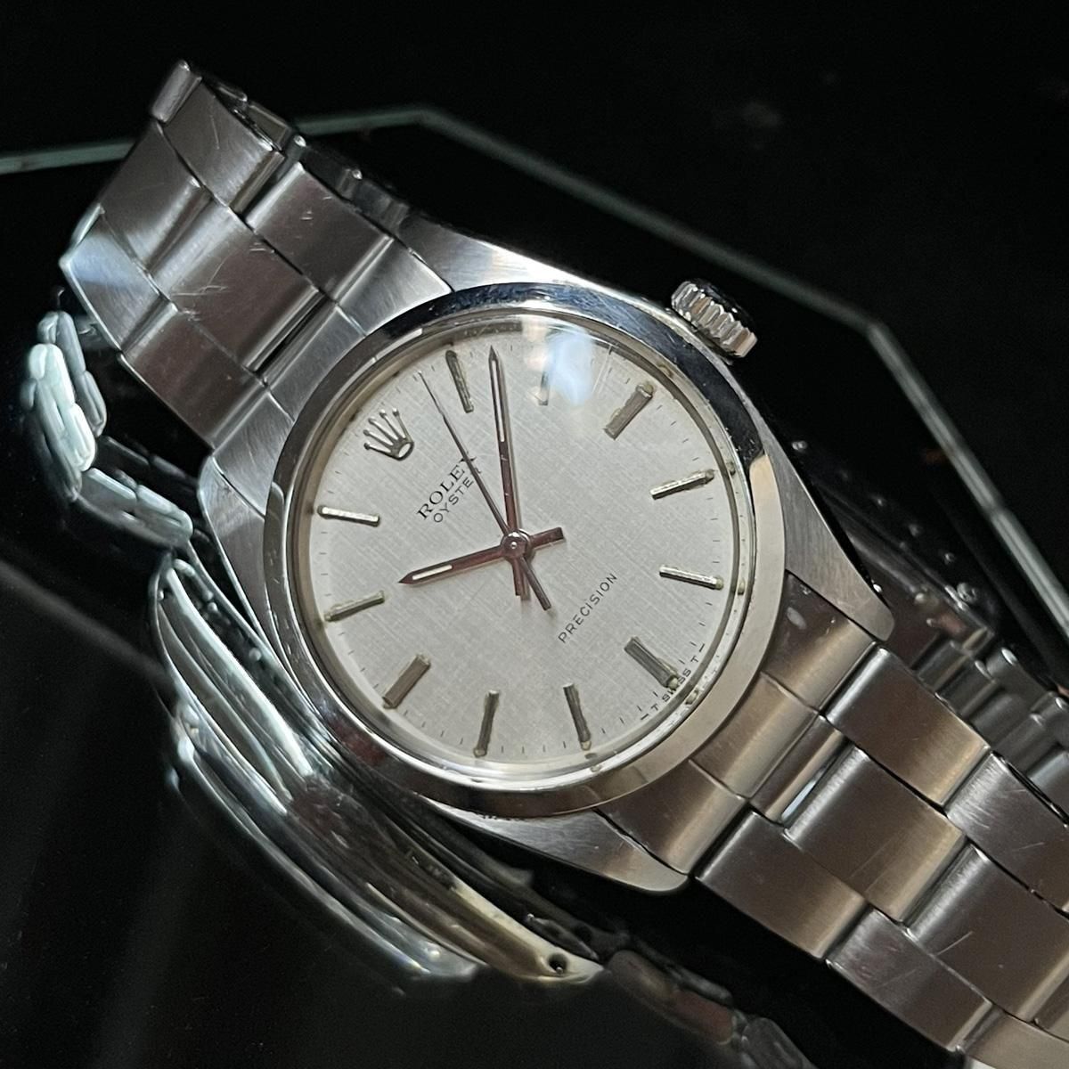 <img class='new_mark_img1' src='https://img.shop-pro.jp/img/new/icons13.gif' style='border:none;display:inline;margin:0px;padding:0px;width:auto;' />ROLEX OYSTER PRECISIONʥå  ץ쥷 ͥ ֥쥹