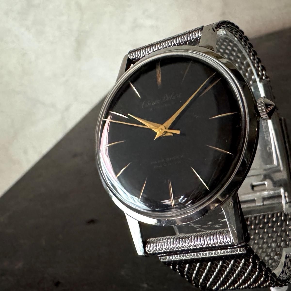 CITIZEN Deluxe（シチズン デラックス）黒文字盤 GD 3針 - JeJe