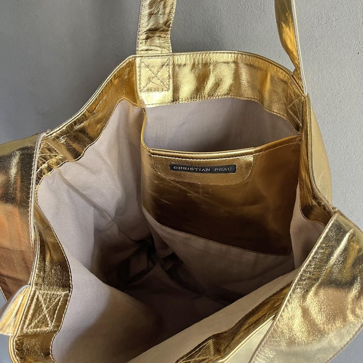 christian peau バッグ poefu / CHRISTIAN PEAU 3way Leather Tote Bag