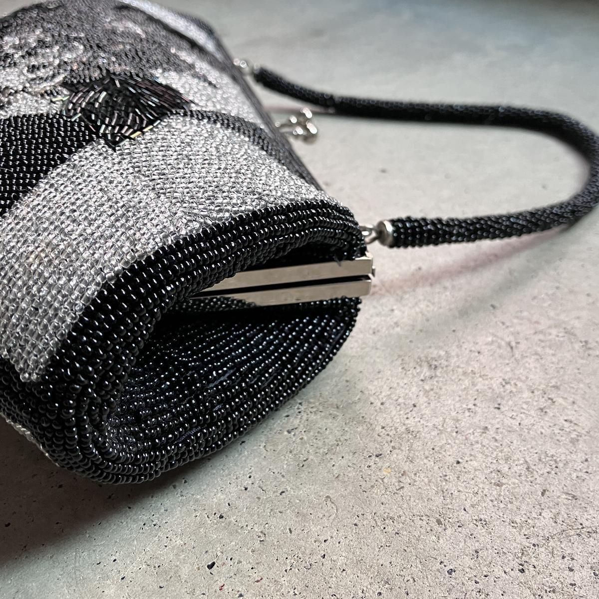 ơ ء꡼ա ӡХåVintage Flower Beads Bag