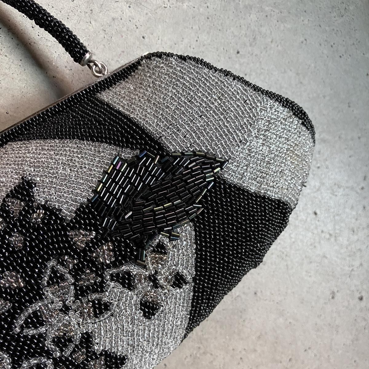 ơ ء꡼ա ӡХåVintage Flower Beads Bag