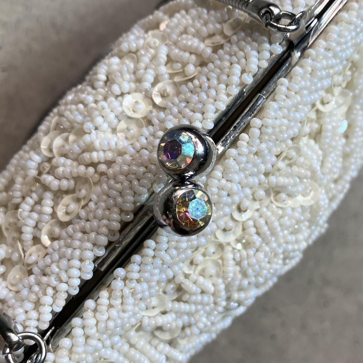 ơ ѥ󥳡ɽ ӡХåVintage Sequin Embroidery Beads bag