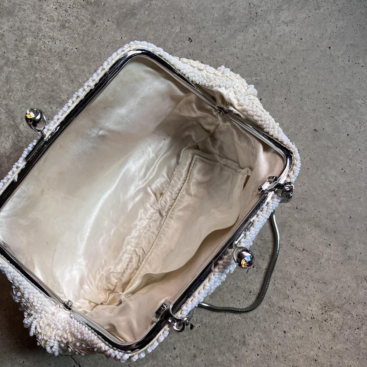 ơ ѥ󥳡ɽ ӡХåVintage Sequin Embroidery Beads bag