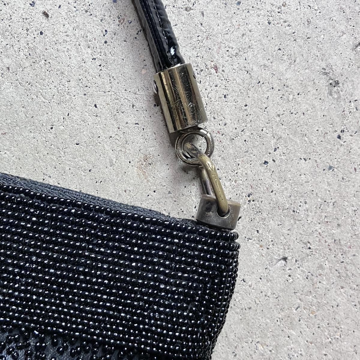 ơ ֥å ӡХå Vintage All Black Beads Bag˥Х͸ 