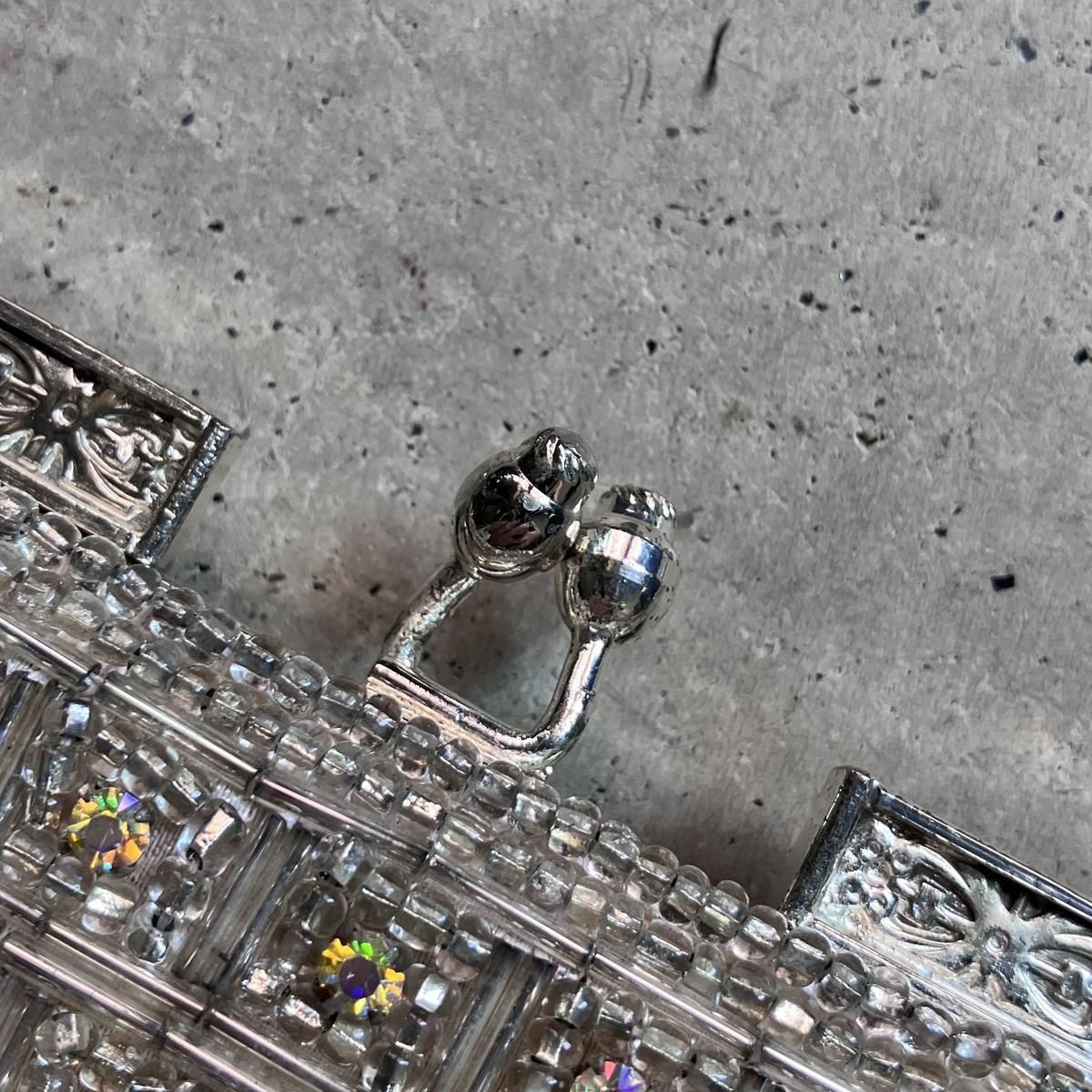 ヴィンテージ メタリック ＆ オーロラ ビーズバッグ（Vintage Metallic