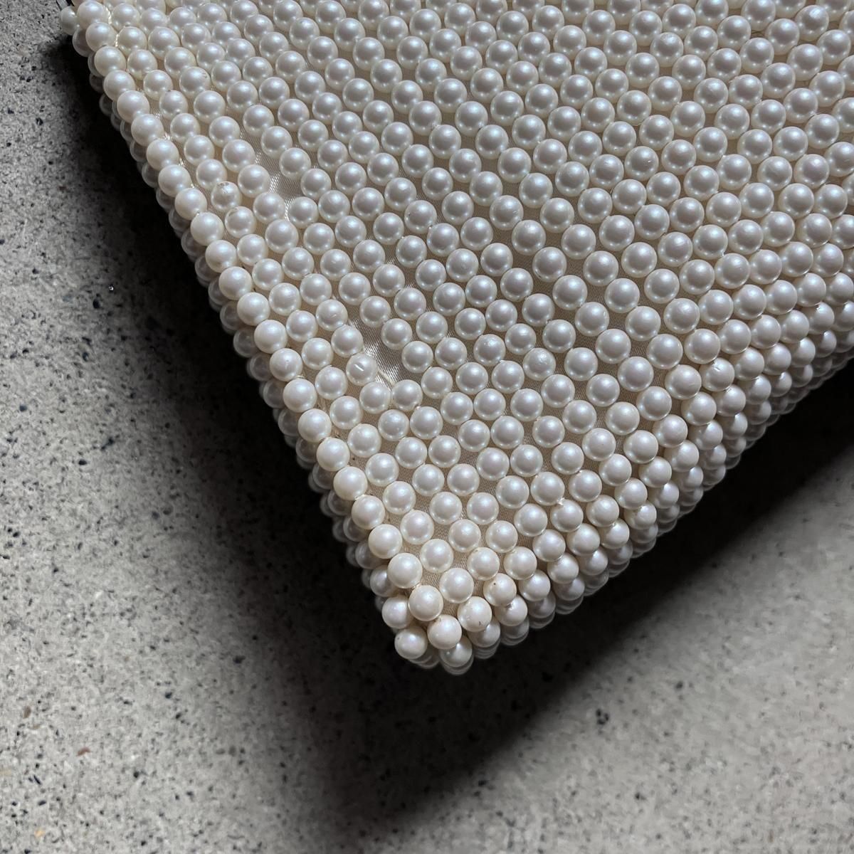 ơ ѡ ӡ ХåVintage Pearl Beads BagDead Stock