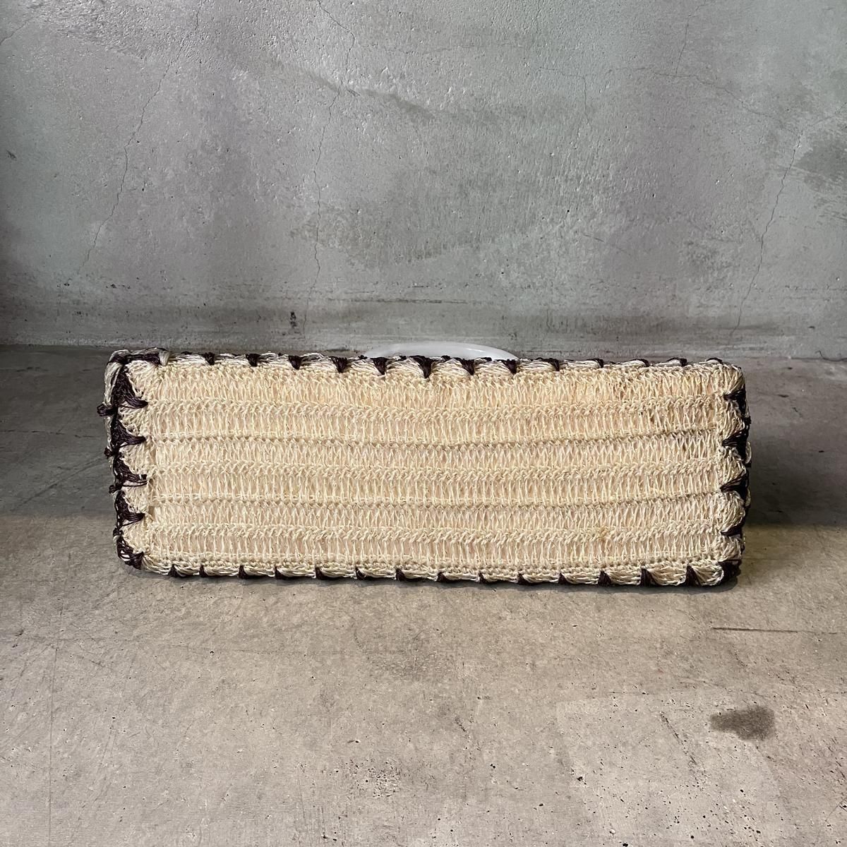 ơ Ԥ߹ ϥɥХå Vintage Crochet Knitted Hand Bag