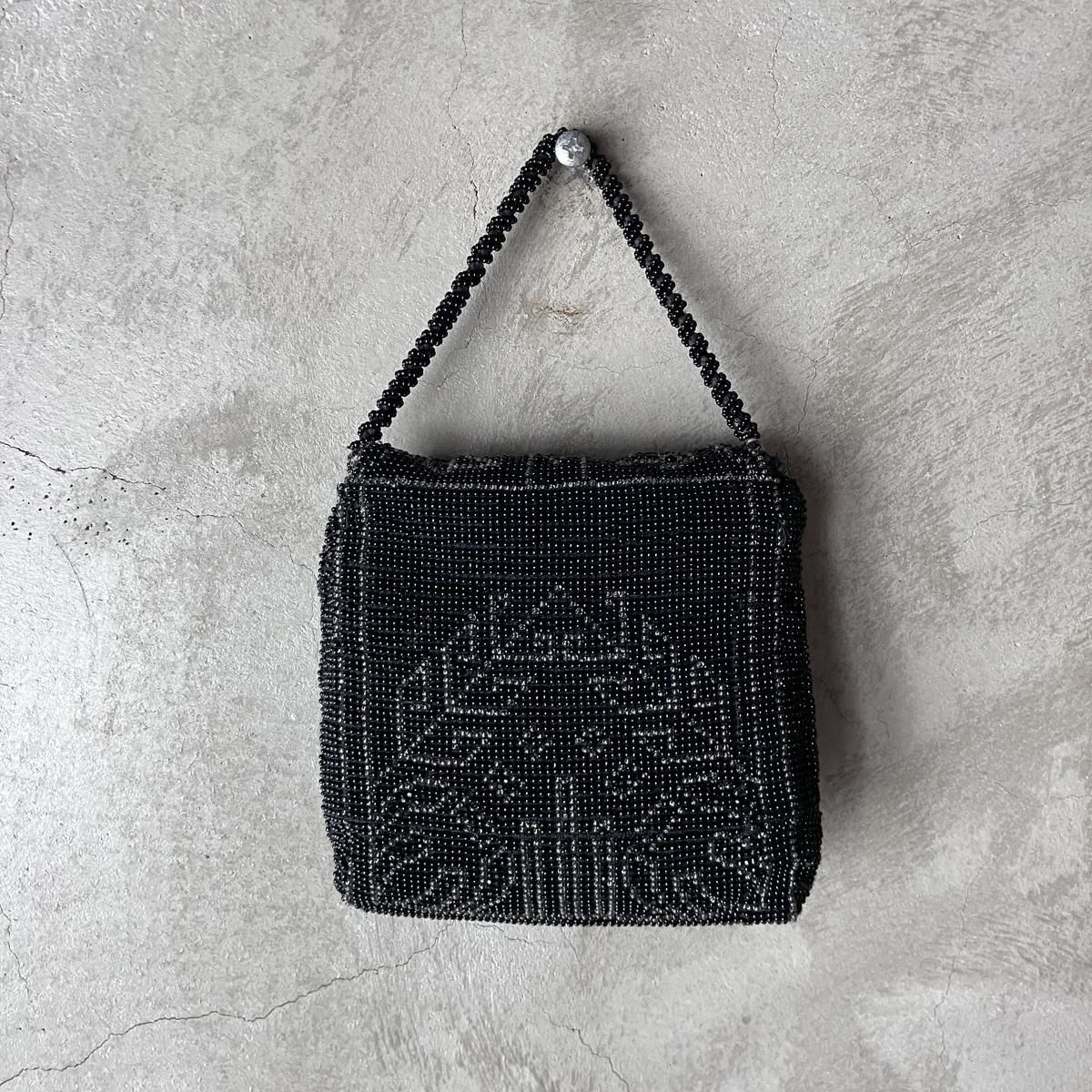 1920-30ǯ 롦ǥ ٥׷ ӡХå Art Deco Beads Bag