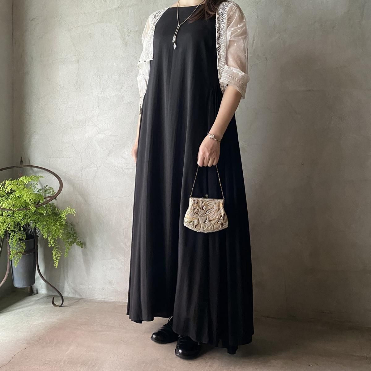 1930ǯ EURO ޥӡɽ  󥹥ƥå ХåBeaded Embroidery & Chain Stitch Bag