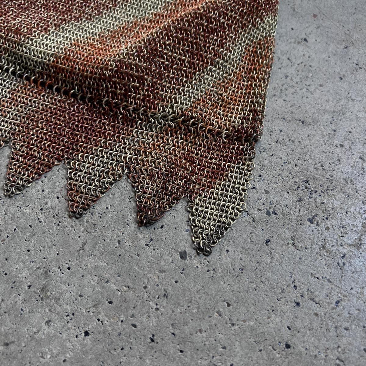 롦ǥ  å ե ߥ˥Хå Art Deco Steel Mesh Mini Bag