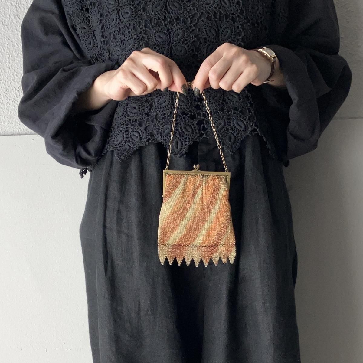 ڤѥڡۥ롦ǥ  å ե ߥ˥Хå Art Deco Steel Mesh Mini Bag