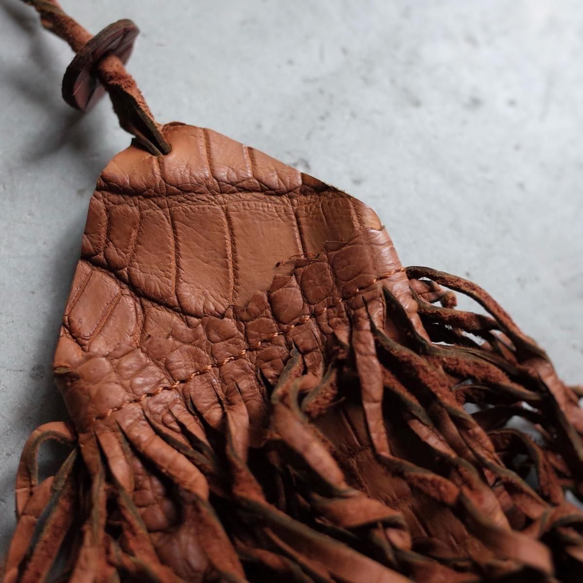 クリスチャンポー　レザー　ぬいぐるみ CHRISTIAN PEAU LEATHER ACCESSORY（クリスチャン ポー レザー