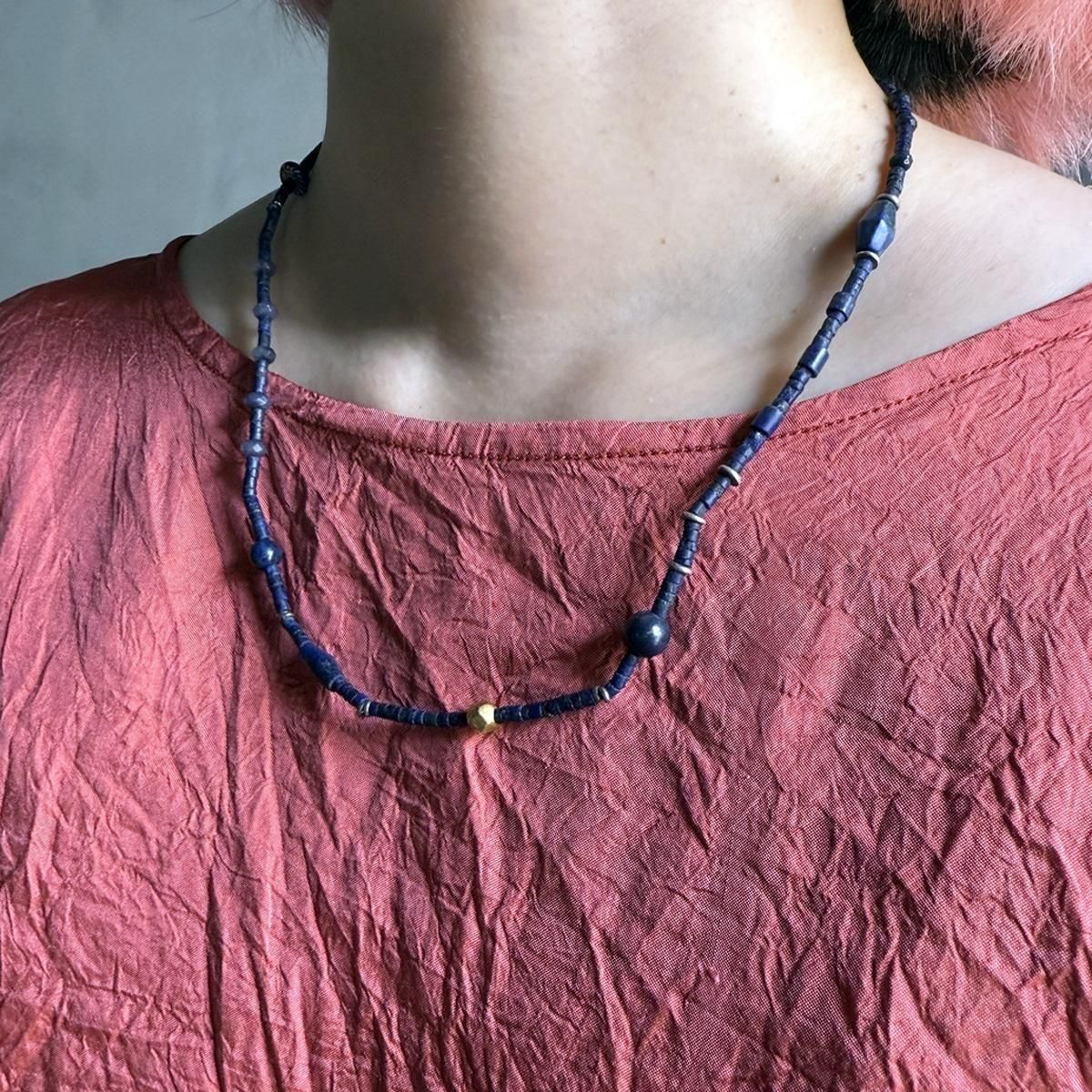 CHRISTIAN PEAU NS NECKLACEʥꥹ ݡ ͥå쥹NAVY