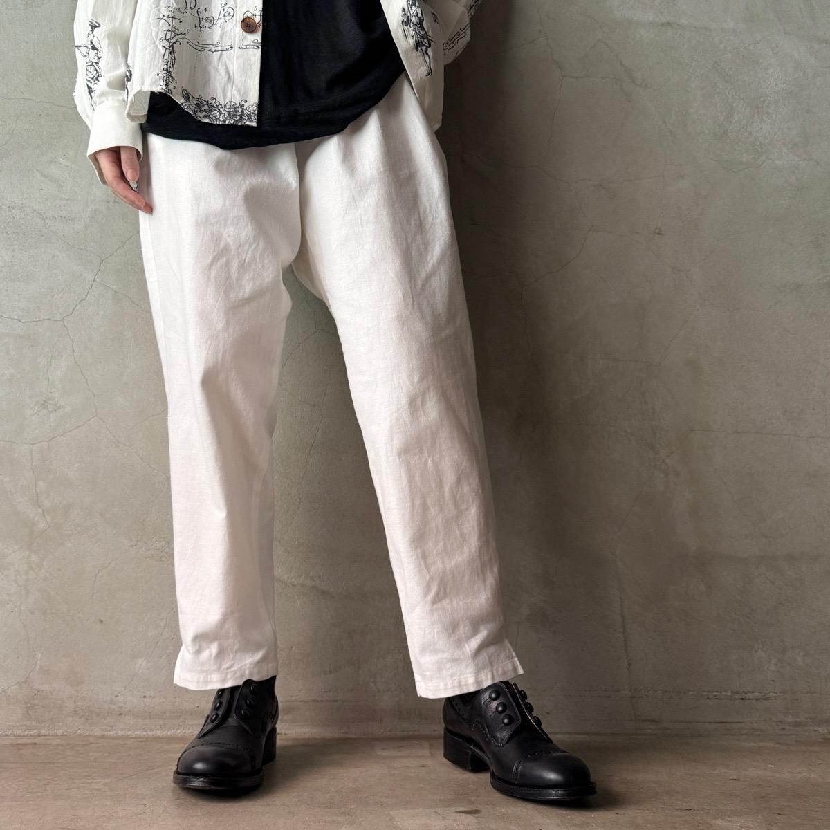 suzuki takayuki calecons / taperedʥ業 륽/ơѡɡOff White