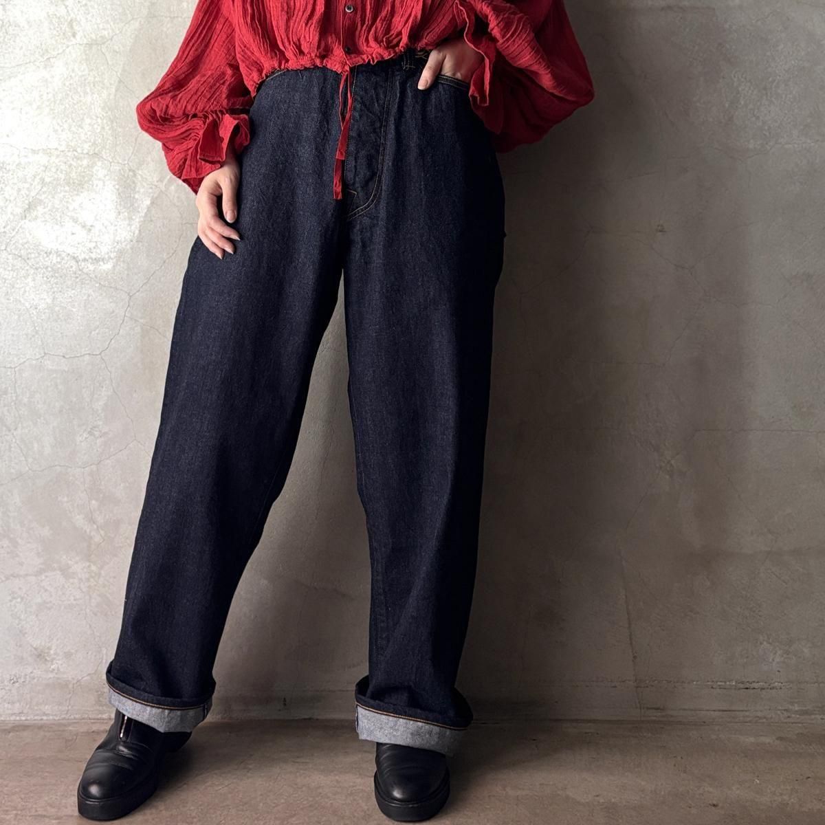 suzuki takayuki denim pants   ʥ業 ǥ˥ѥ  