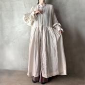 suzuki takayuki bishop-sleeve dress ʥ業 ӥåץ꡼ ɥ쥹Ivory 