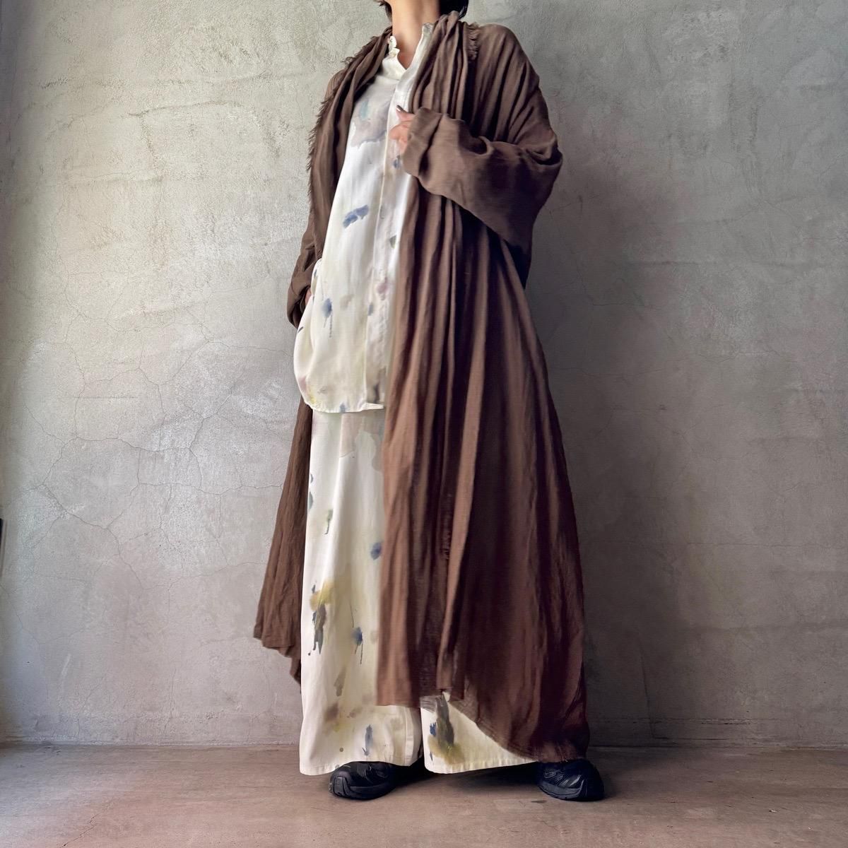 suzuki takayuki robe dress （スズキタカユキ ローブドレス）Cork