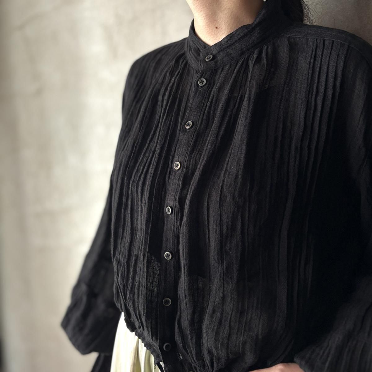 suzuki takayuki pin-tuck boleroʥ業 ԥ󥿥å ܥBlack 