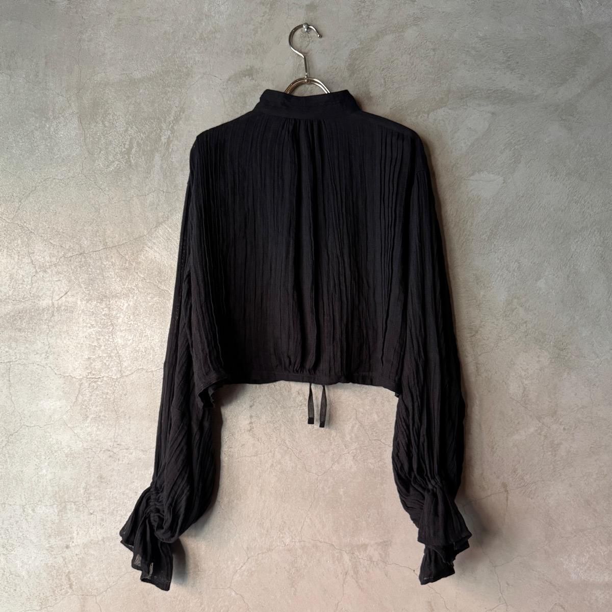 suzuki takayuki pin-tuck boleroʥ業 ԥ󥿥å ܥBlack 