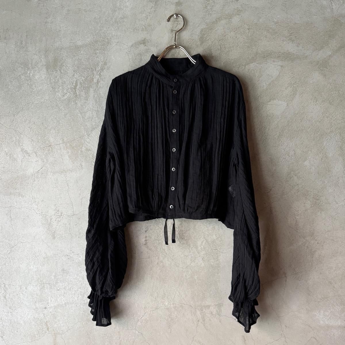 suzuki takayuki pin-tuck boleroʥ業 ԥ󥿥å ܥBlack 