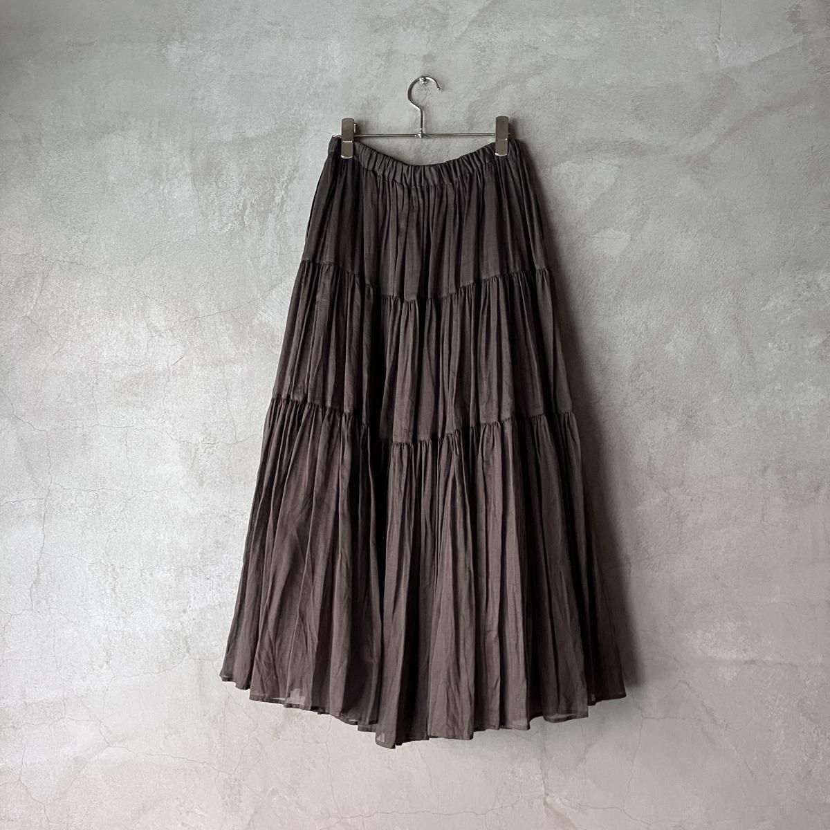 suzuki takayuki tiered skirt（スズキタカユキ ティアードスカート