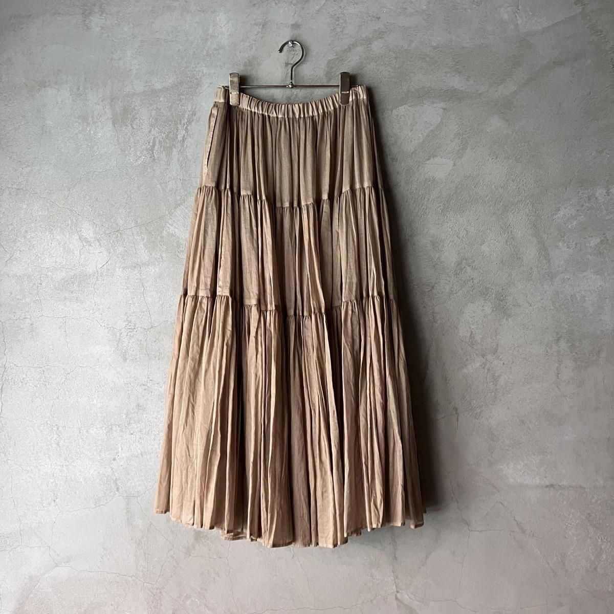 suzuki takayuki tiered skirt（スズキタカユキ ティアード