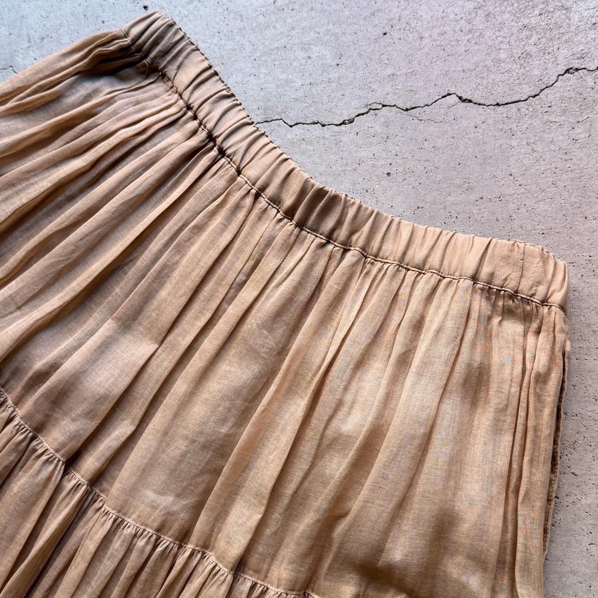 suzuki takayuki tiered skirt（スズキタカユキ ティアード
