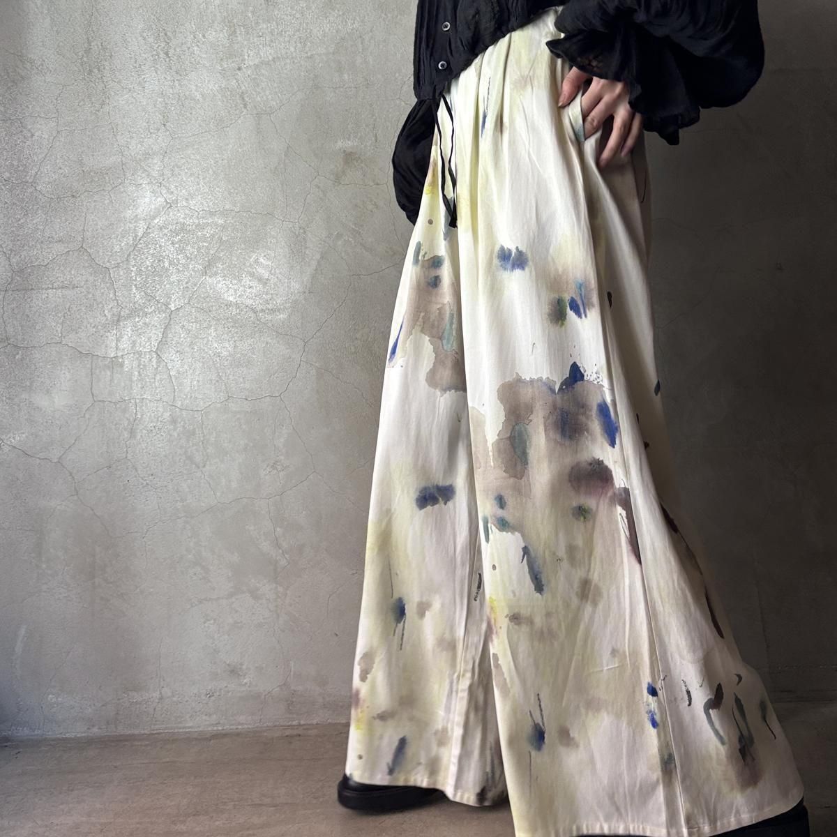 パンツ kisaki Chika Higashi × suzuki takayuki / gathered pants